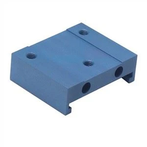 Blue Anodized Aluminium Support Plate