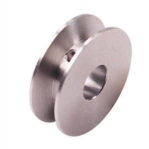Stainless Steel Round Belt Pulley