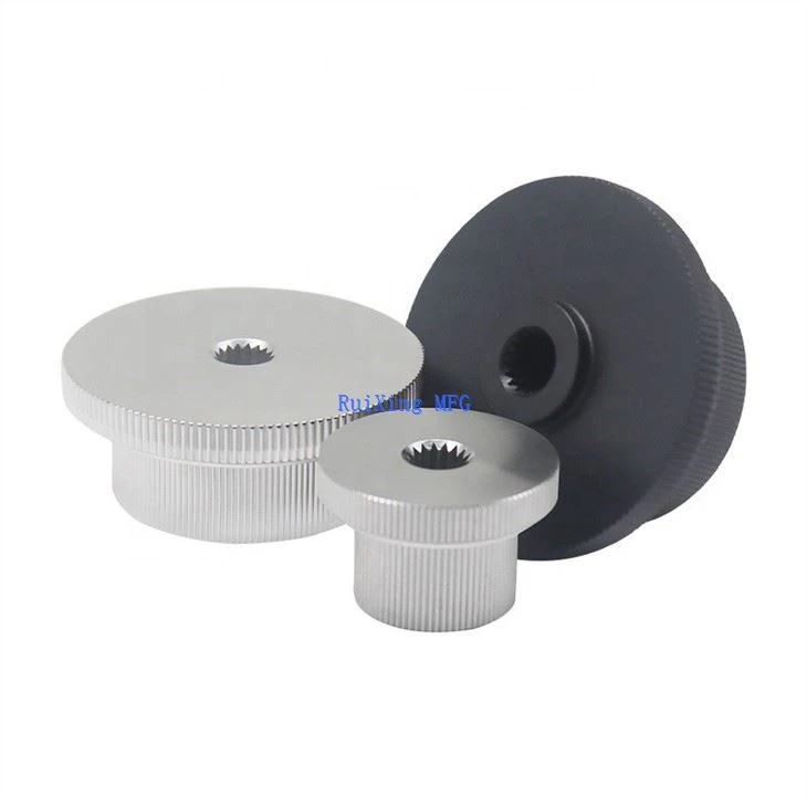 Aluminum Knurled Knob3