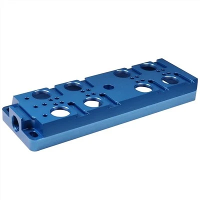 Aluminum Anodized Blue Machining Part
