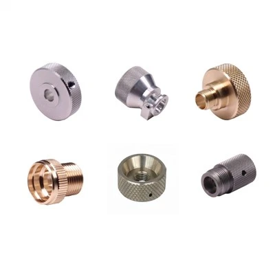 Aluminum Stainless Steel Brass Knurled Nuts
