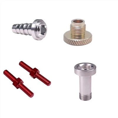 Custom CNC Aluminum Turned Screw