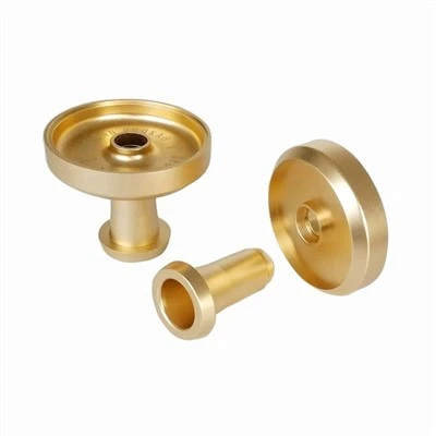 Turned Brass CNC Holder